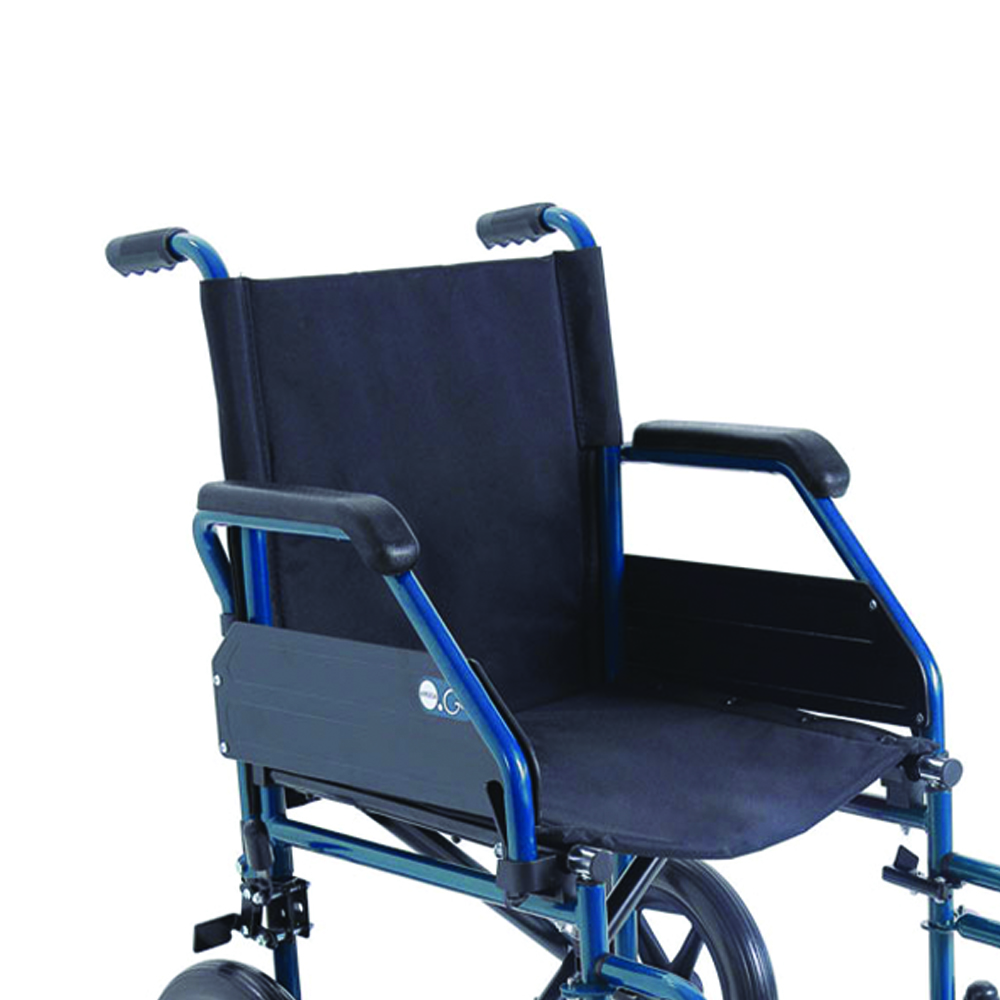 Wheelchairs for the disabled - Ardea One Wheelchair For Disabled Go Blue Folding Wheelchair Transit