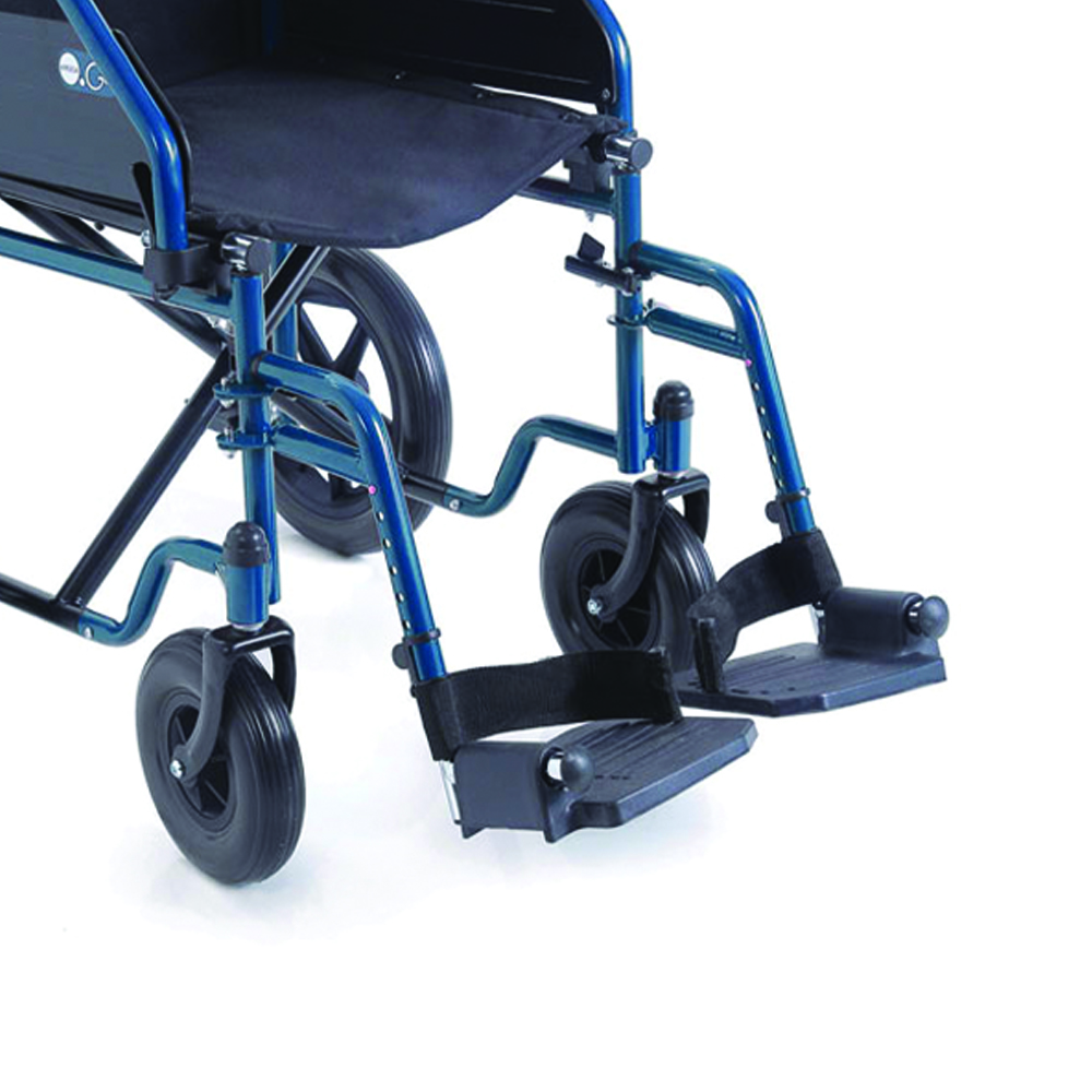 Wheelchairs for the disabled - Ardea One Wheelchair For Disabled Go Blue Folding Wheelchair Transit