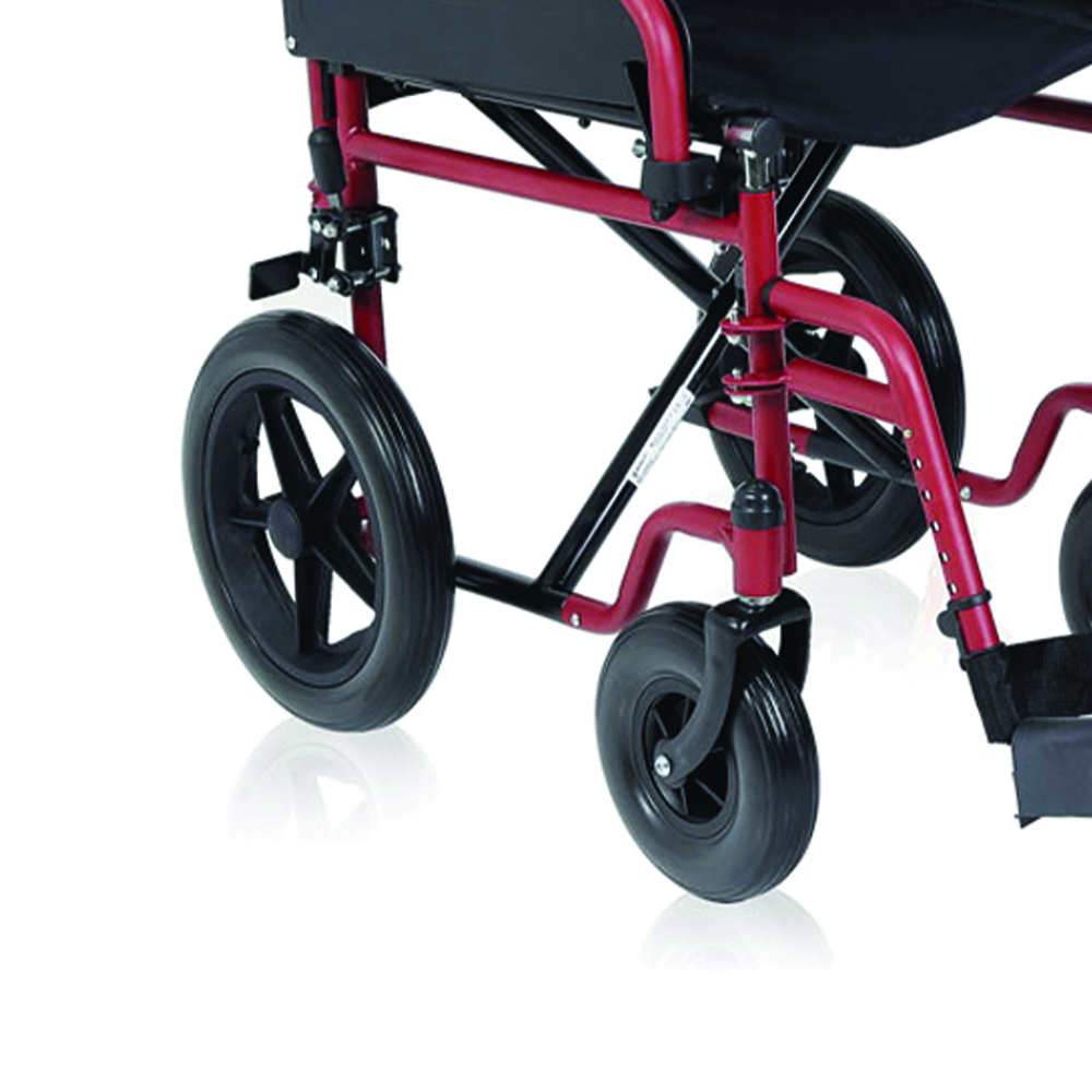 Wheelchairs for the disabled - Ardea One Wheelchair For Disabled Go Red Folding Wheelchair Transit