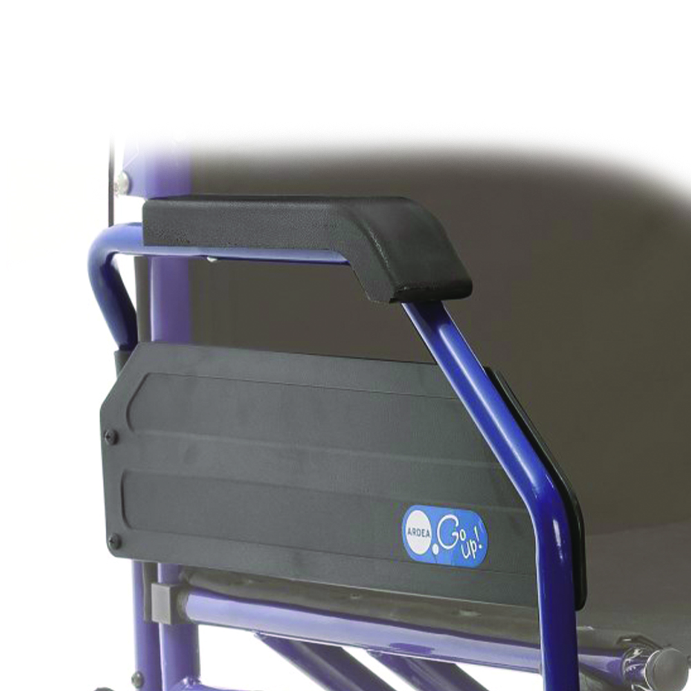 Wheelchair Accessories and Spare Parts - Ardea One Pair Of Complete Armrests For Go Up Wheelchair