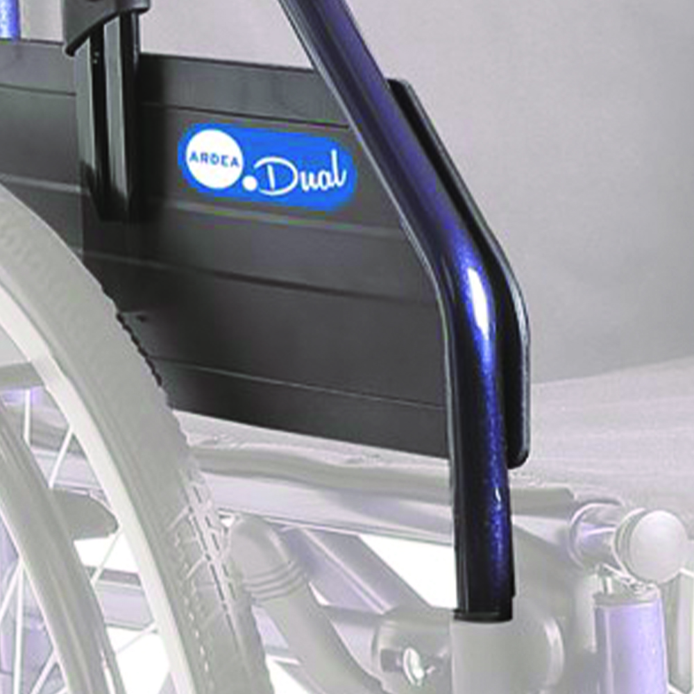 Wheelchair Accessories and Spare Parts - Ardea One Pair Of Adjustable Lifting Armrests For Dual/dual Go/go Up Wheelchairs