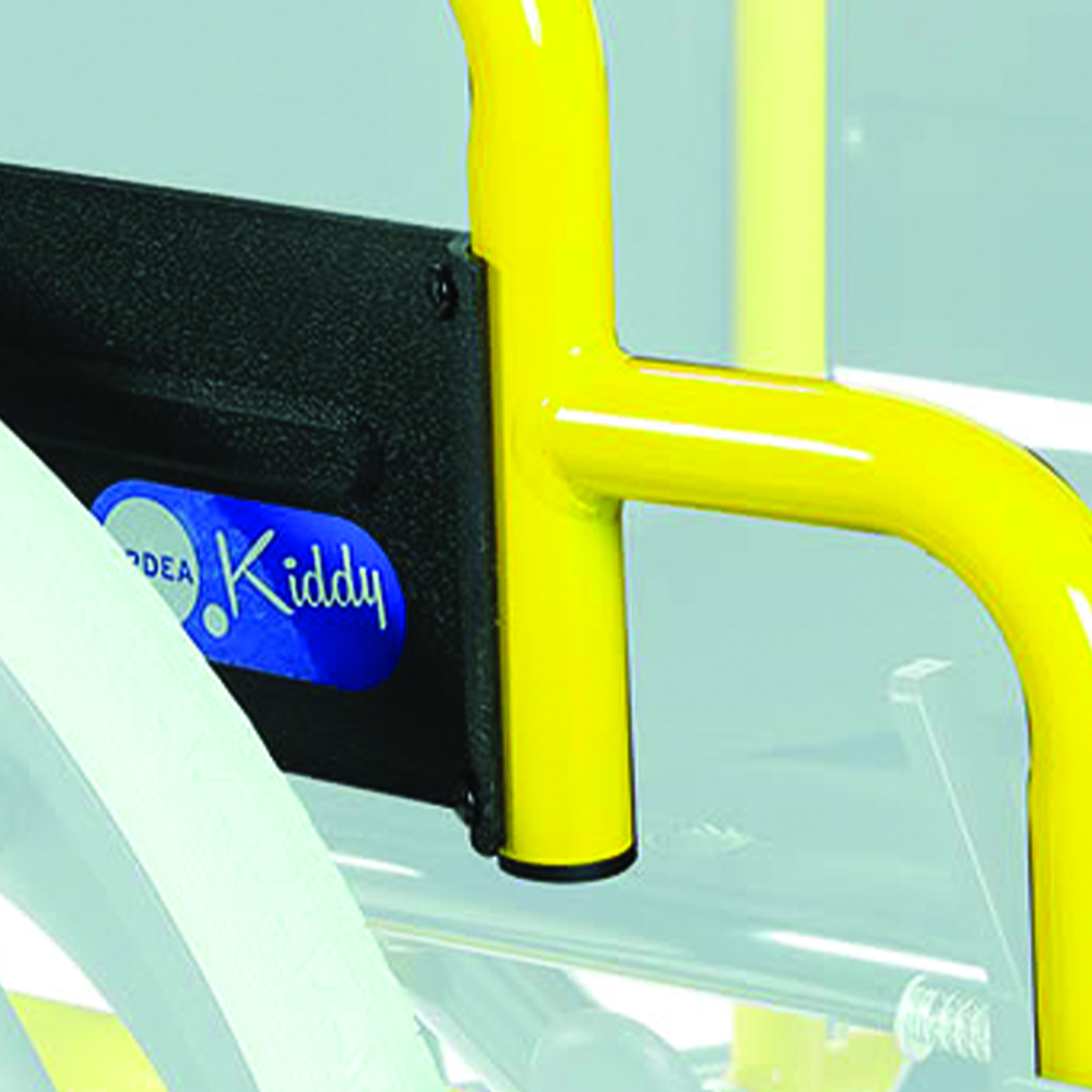 Wheelchair Accessories and Spare Parts - Ardea One Pair Of Standard Folding Armrests For Kiddy Wheelchair