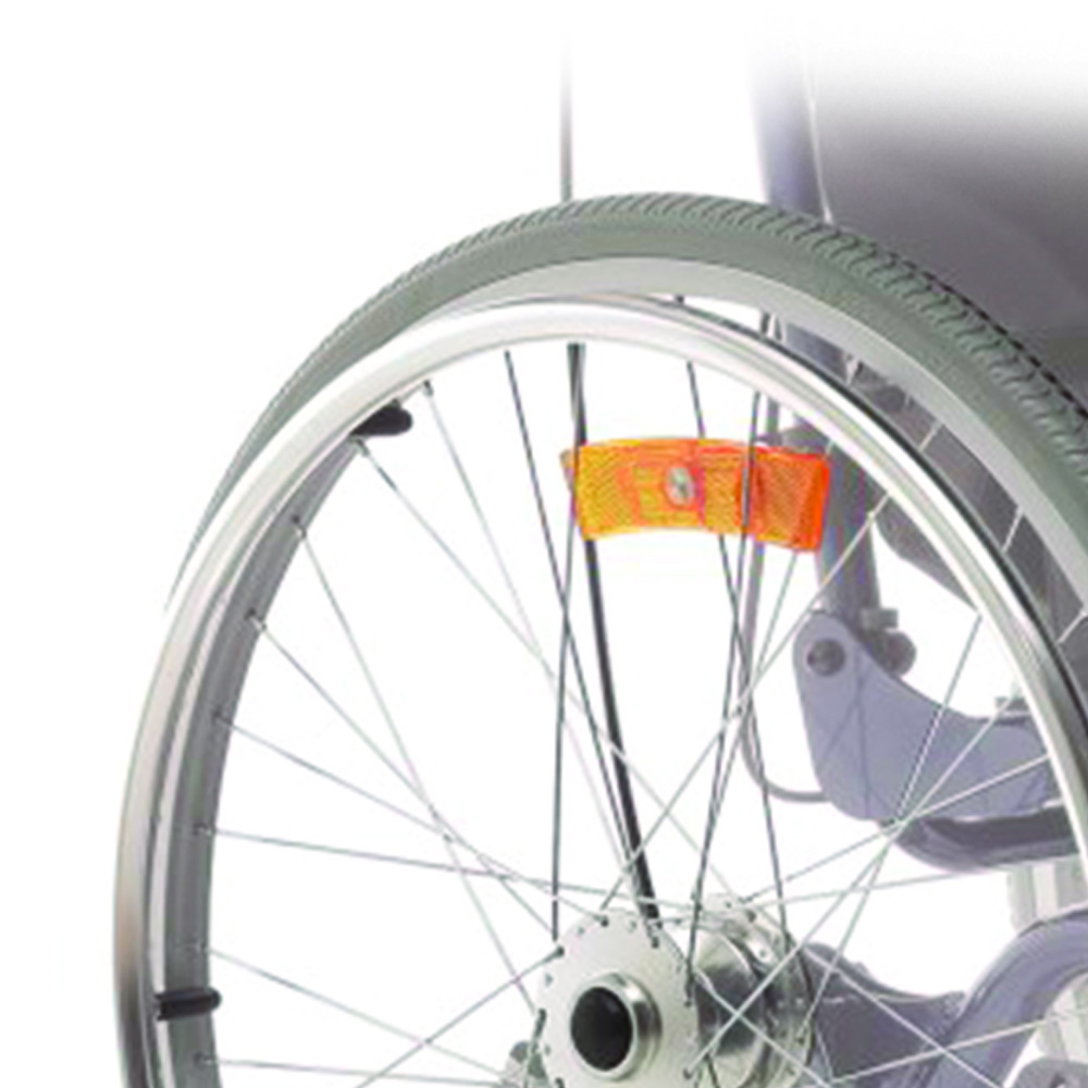 Wheelchair Accessories and Spare Parts - Ardea One Pair Of Rear Wheels For Relief Wheelchairs