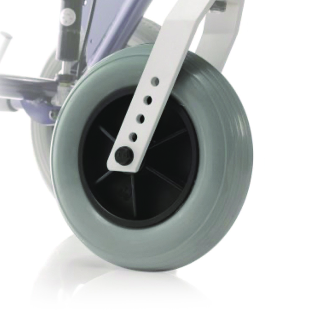 Wheelchair Accessories and Spare Parts - Ardea One Pair Of Front Wheels For Comfy Wheelchairs