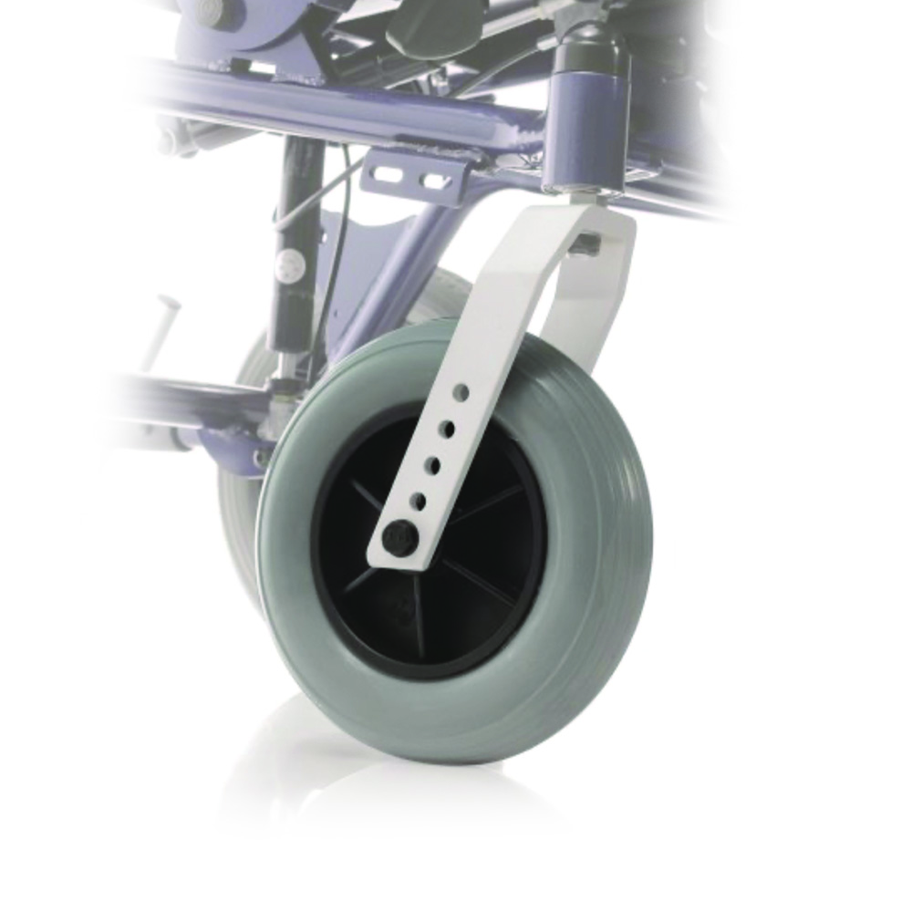 Wheelchair Accessories and Spare Parts - Ardea One Pair Of Front Wheels For Comfy Wheelchairs