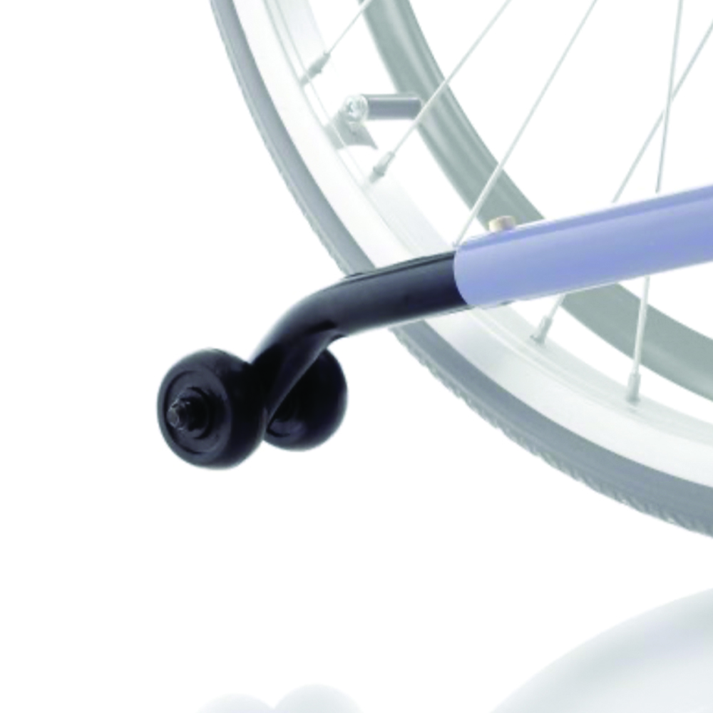 Wheelchair Accessories and Spare Parts - Ardea One Single Anti-tipper Wheel For Dual Wheelchairs