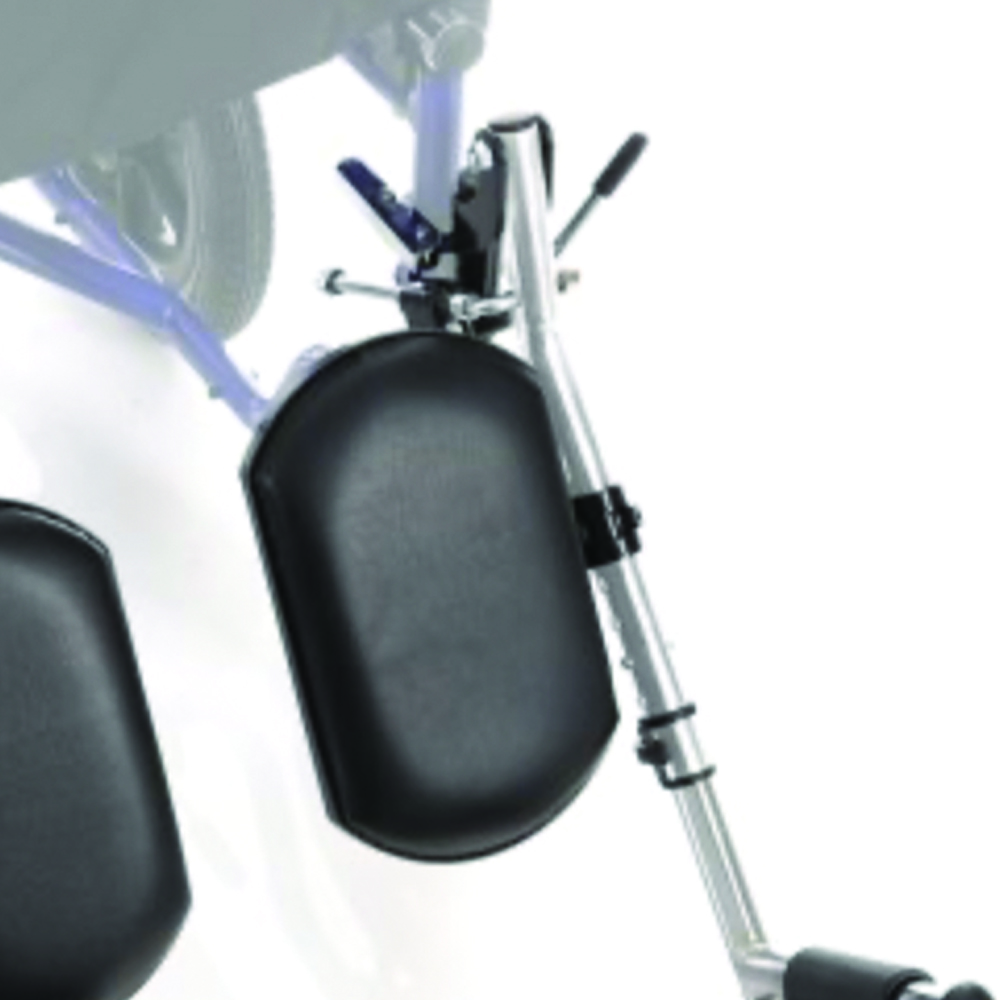 Wheelchair Accessories and Spare Parts - Ardea One Chrome Elevating Footrests For Cp Series Folding Wheelchair