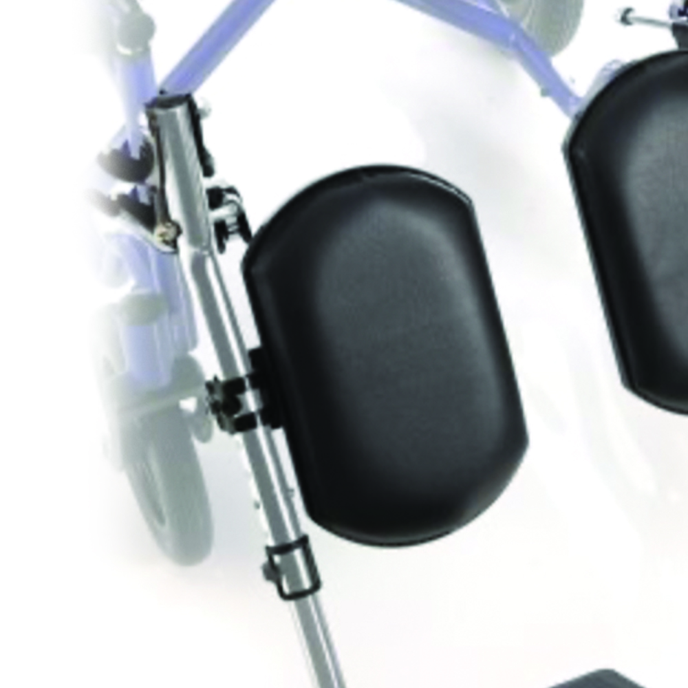 Wheelchair Accessories and Spare Parts - Ardea One Chrome Elevating Footrests For Cp Series Folding Wheelchair