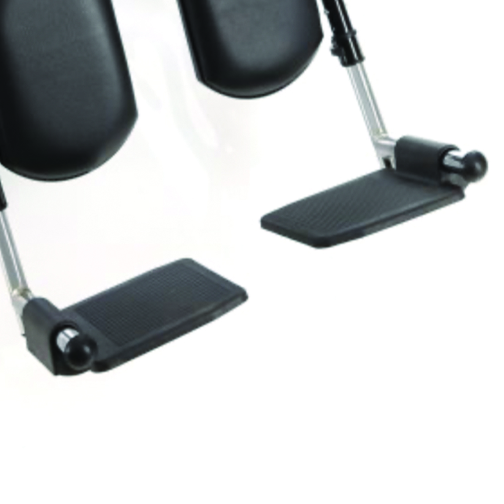 Wheelchair Accessories and Spare Parts - Ardea One Painted Elevating Footrests For Folding Wheelchair Cp Series