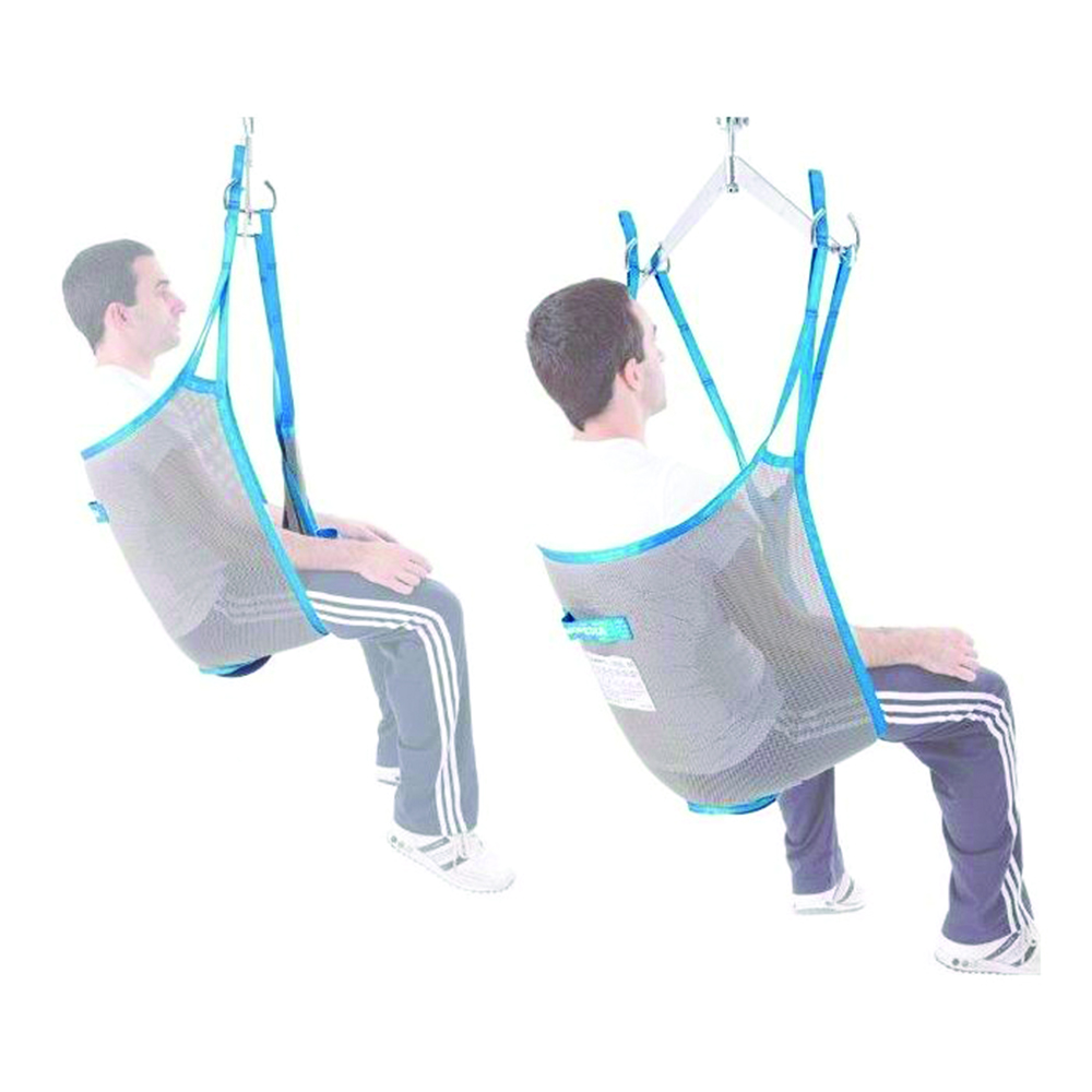 Slings for patient lifters - Mopedia Standard Net Harness For Muevo Disabled Lift Without Headrest