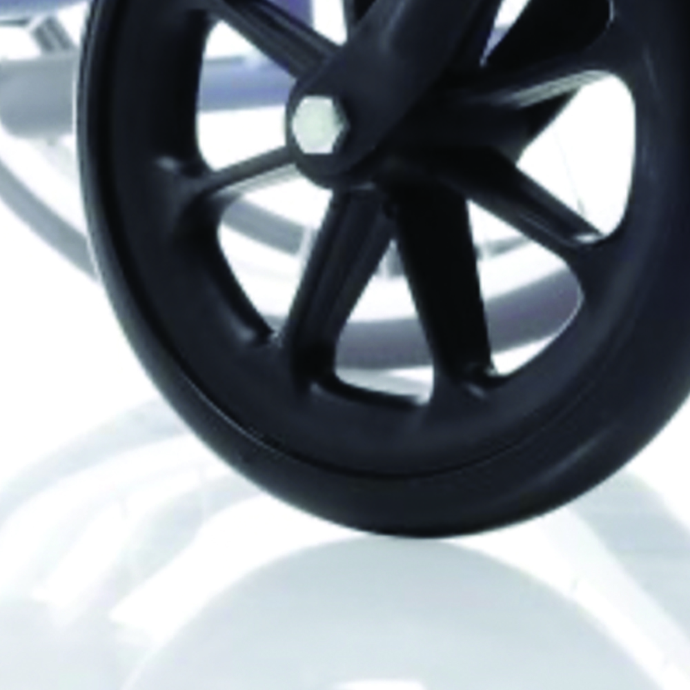 Wheelchair Accessories and Spare Parts - Ardea One Single Front Wheel For Start And Next Wheelchairs