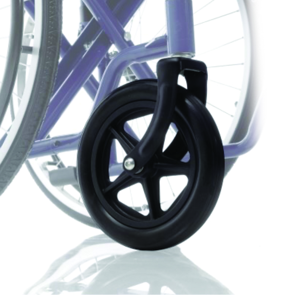 Wheelchair Accessories and Spare Parts - Ardea One Single Front Wheel For Prima Dual And Go Series Wheelchairs