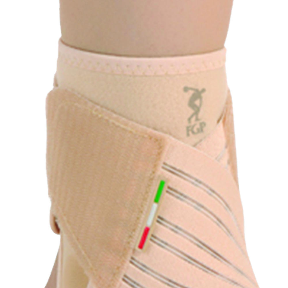 Ankle braces - Fgp Ankle Brace 8light Ankle Brace With Skin Bandage
