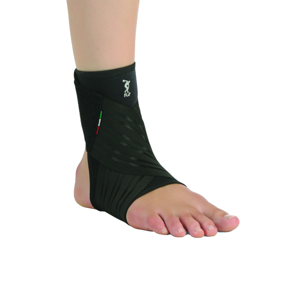 Ankle braces - Fgp Ankle Brace 8light Ankle Brace With Black Bandage