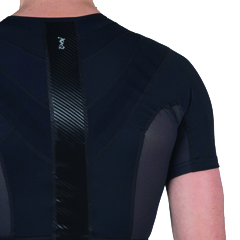 Trunk tutors - Fgp Orthopedic Posture Corrector P+ Force Men's Black Shirt
