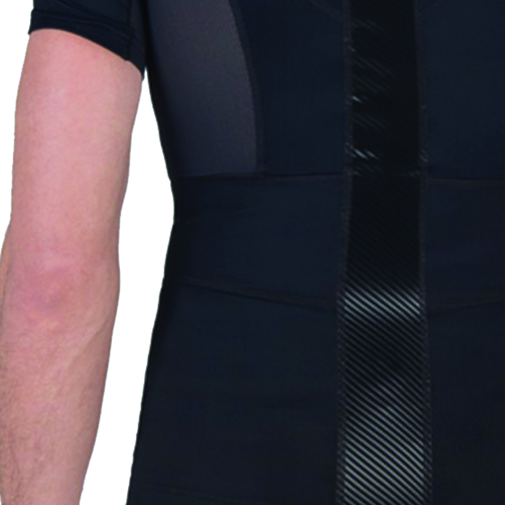 Trunk tutors - Fgp Orthopedic Posture Corrector P+ Force Men's Black Shirt