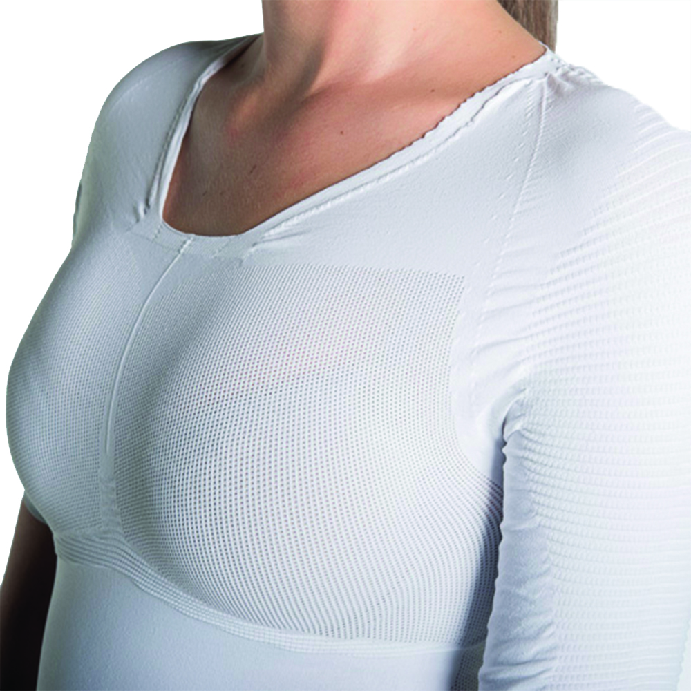 Trunk tutors - Fgp Orthopedic Posture Corrector P+tech Unisex White Jersey