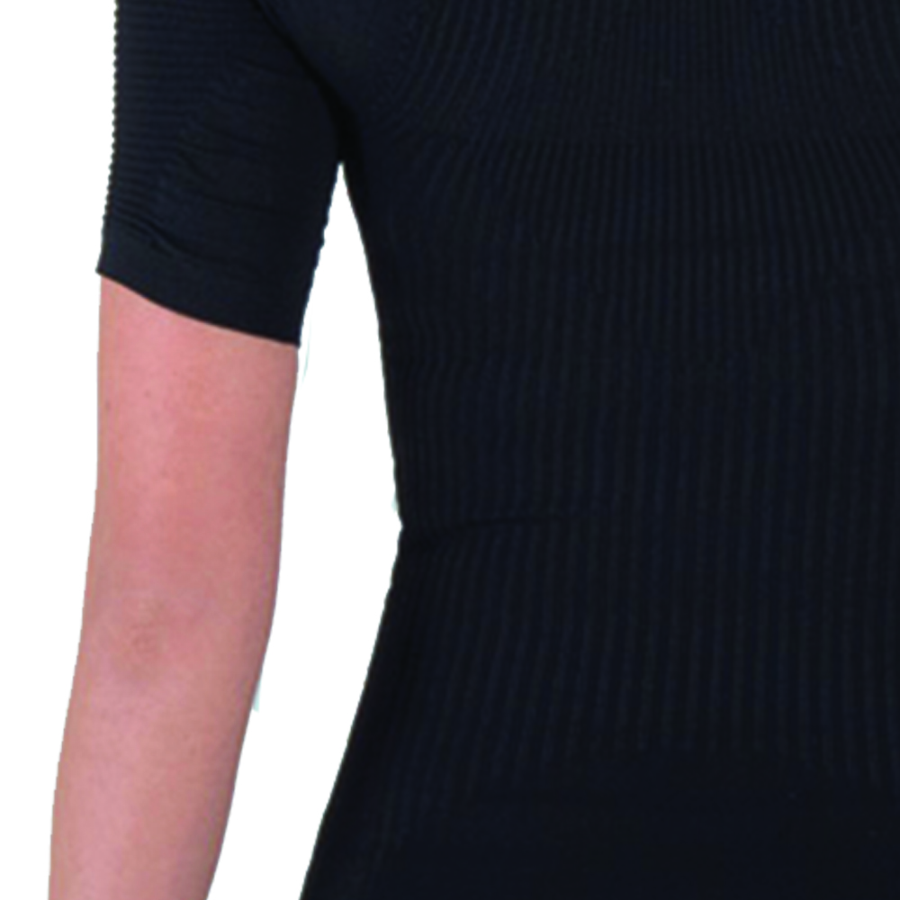 Trunk tutors - Fgp Orthopedic Posture Corrector P+tech Unisex Black Shirt