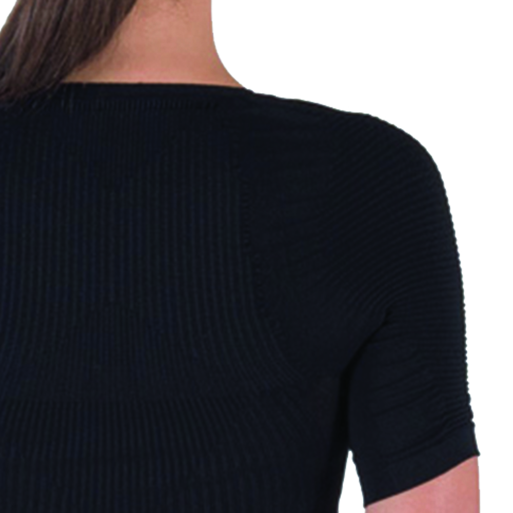 Trunk tutors - Fgp Orthopedic Posture Corrector P+tech Unisex Black Shirt