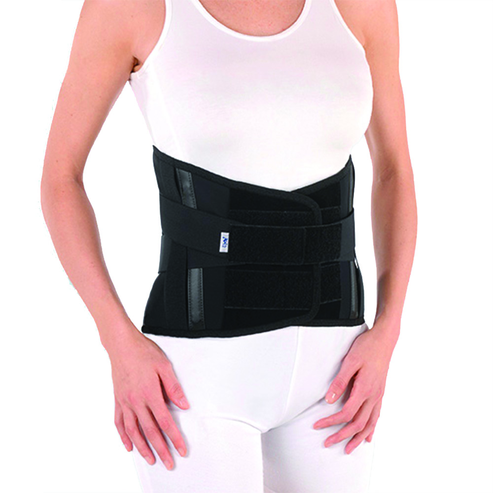 Trunk tutors - Fgp Lumbar Band Elastic Corset With Straps Crl-350 H27cm Black