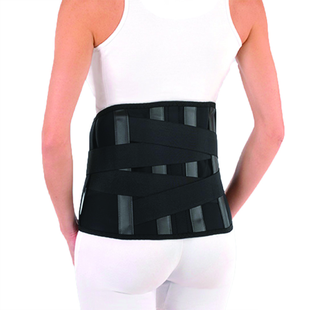 Trunk tutors - Fgp Lumbar Band Elastic Corset With Straps Crl-350 H27cm Black