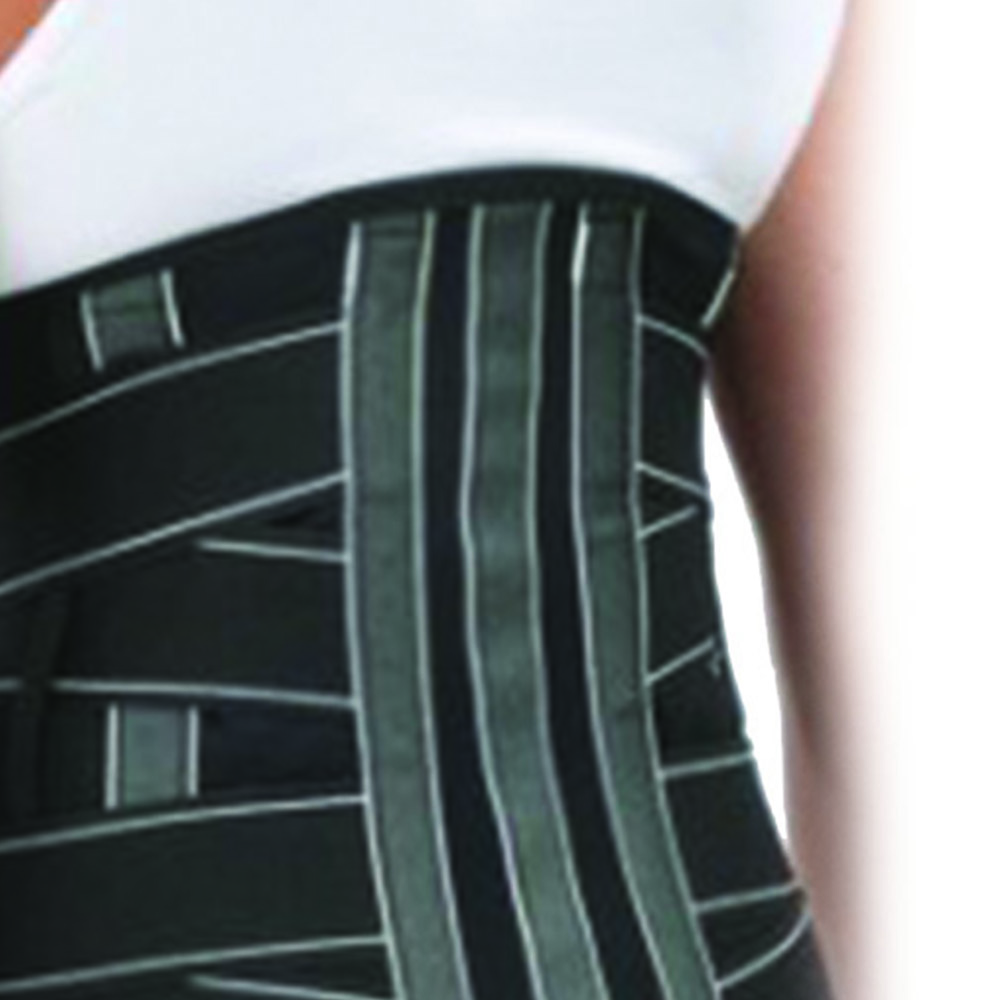 Trunk tutors - Fgp Lumbar Band Corset Orthopedic Brace In-cross Black H 27cm Lumbago