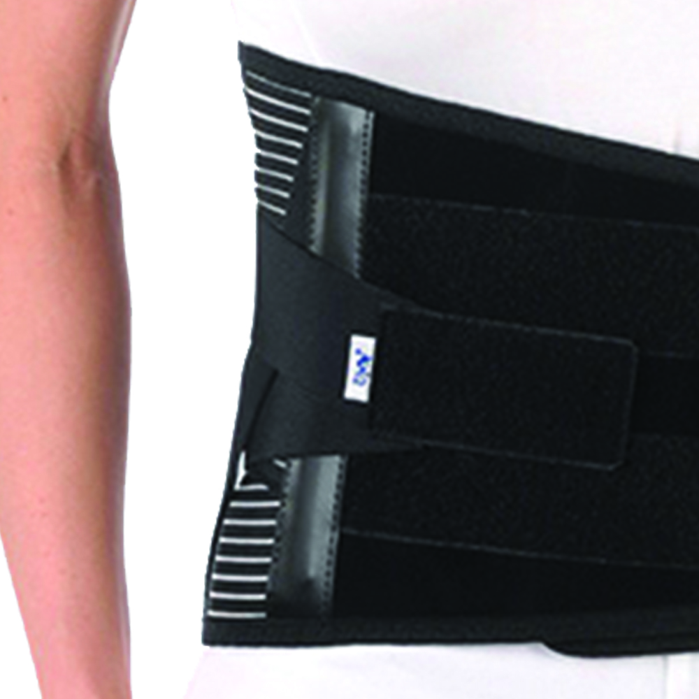 Trunk tutors - Fgp Lumbar Band Corset Elastincrociato With Straps Crm 950 H 27cm