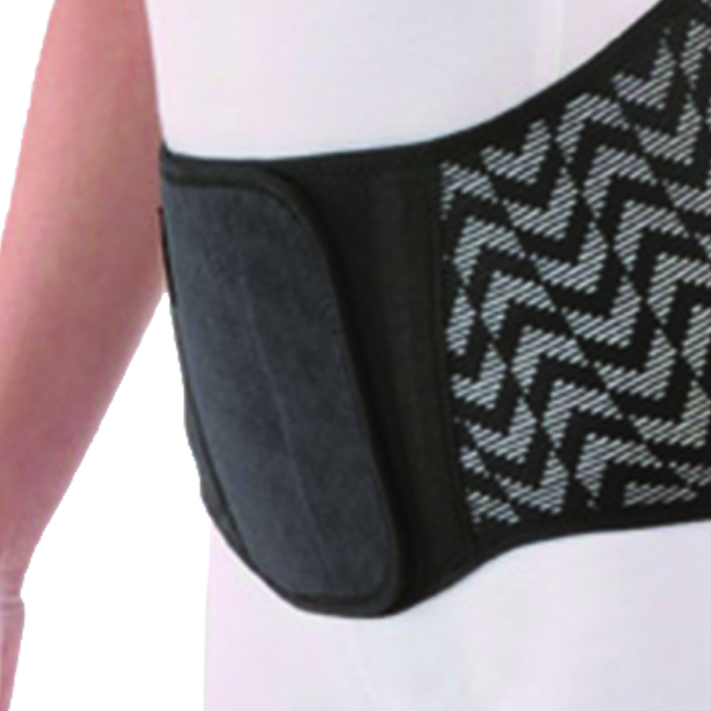 Trunk tutors - Fgp Lumbar Band Corset Brace Fashion Glam Black/black H 25cm Women