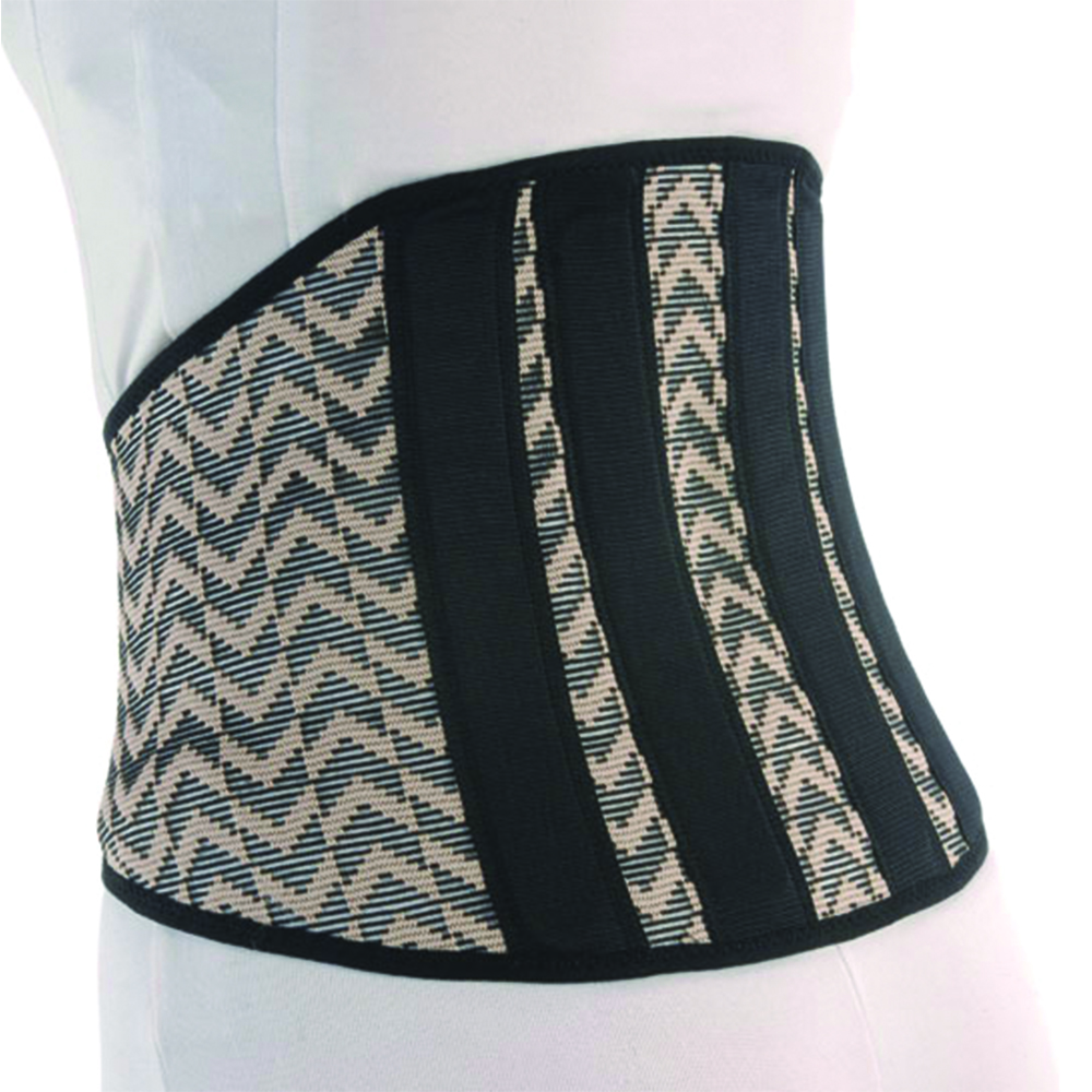 Trunk tutors - Fgp Lumbar Band Corset Brace Fashion Glam Black/skin H 25cm Woman