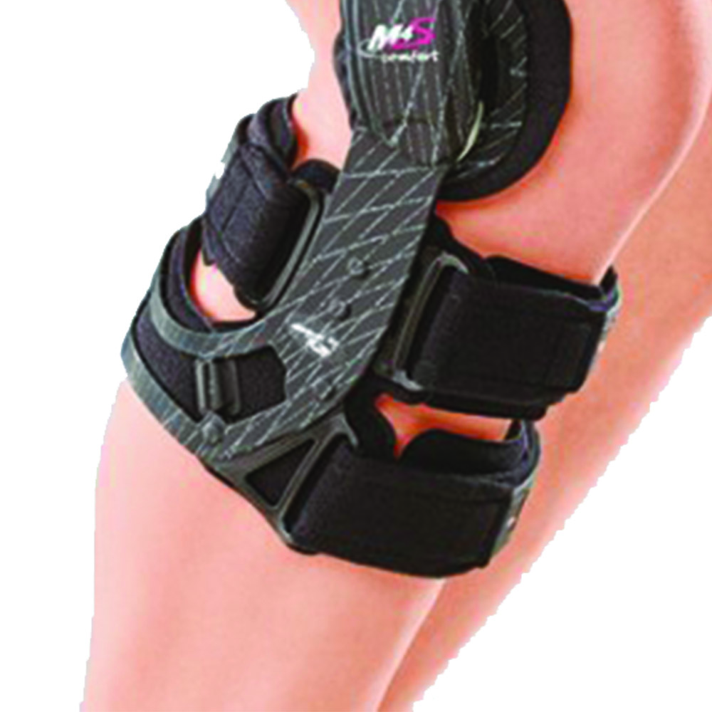 Knee braces - Fgp Knee Brace Orthopedic Knee Brace 4 Points M4s Comfort Short Right