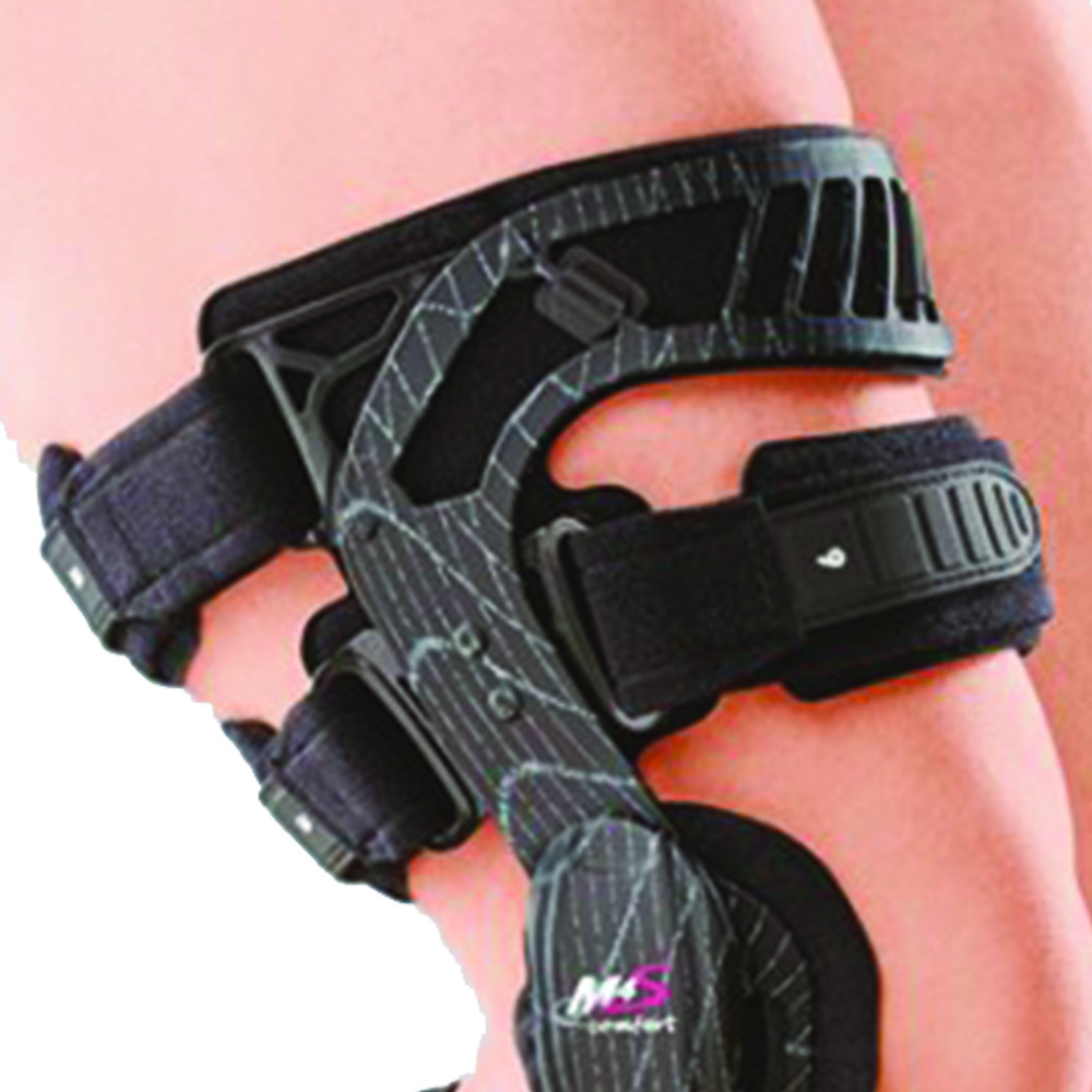 Knee braces - Fgp Knee Brace Orthopedic Knee Brace 4 Points M4s Comfort Short Left