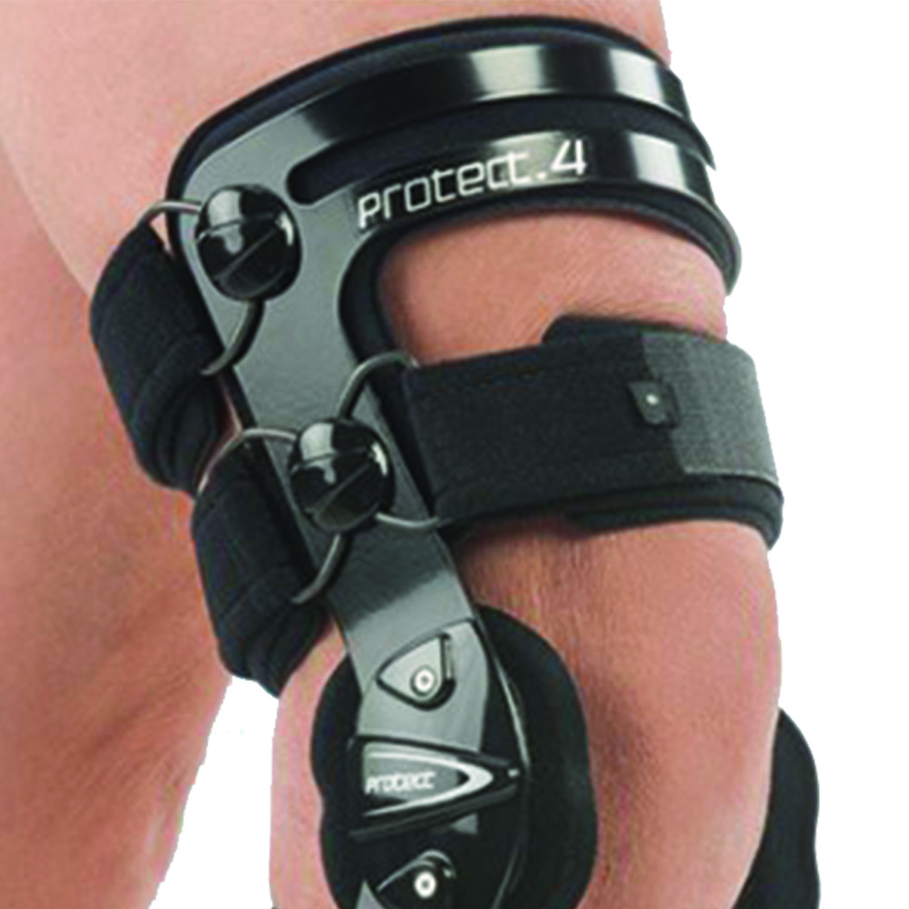 Knee braces - Fgp Knee Brace Functional Knee Brace 4 Points Protect 4 Short Left