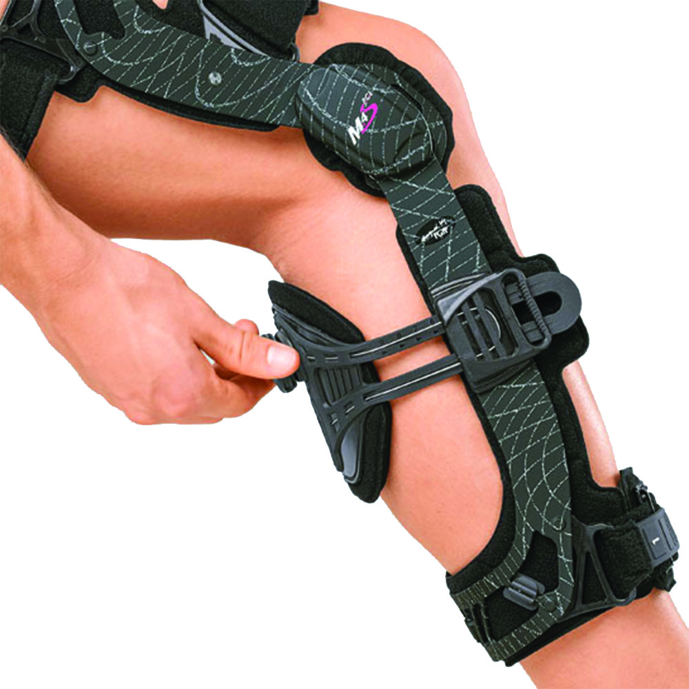 Knee braces - Fgp Knee Brace Functional Knee Brace 4 Points M4s Pcl Dynamic Left
