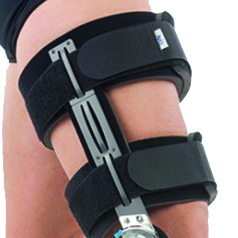 Knee braces - Fgp Gno-970 Leggy Eco Cool Long Knee Brace With Skeletal Structure 