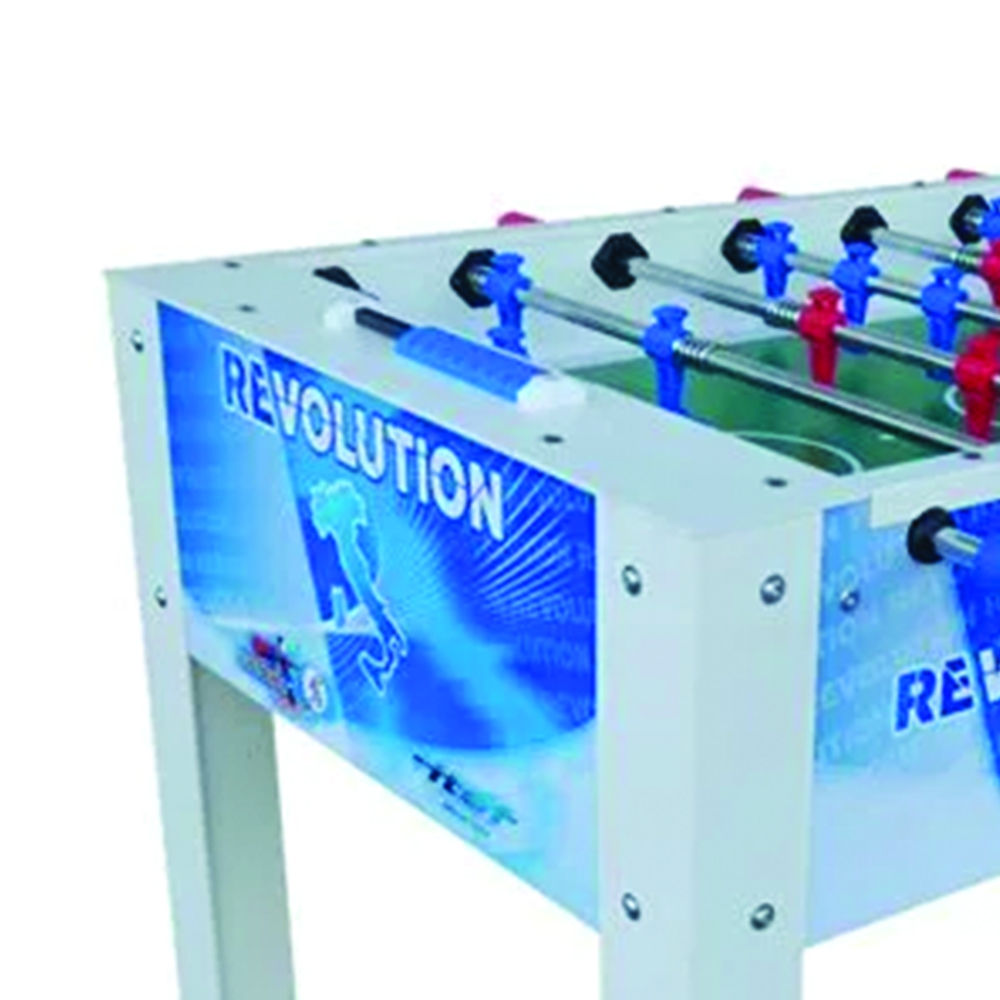 Indoor football table - Roberto Sport Table Football Sport Revolution International Fpicb And Itsf Retractable Rods