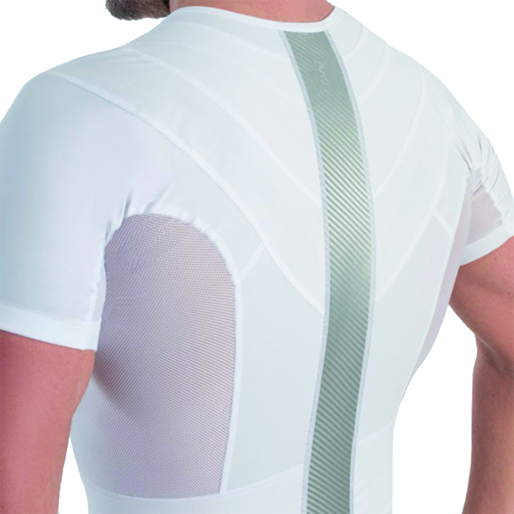 Trunk tutors - Fgp Orthopedic Posture Corrector P+ Force Men's White Shirt