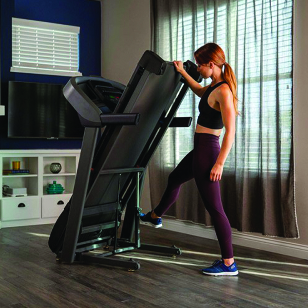 Tapis Roulant - Horizon Fitness Electric Treadmill T101 Space Saving Foldable