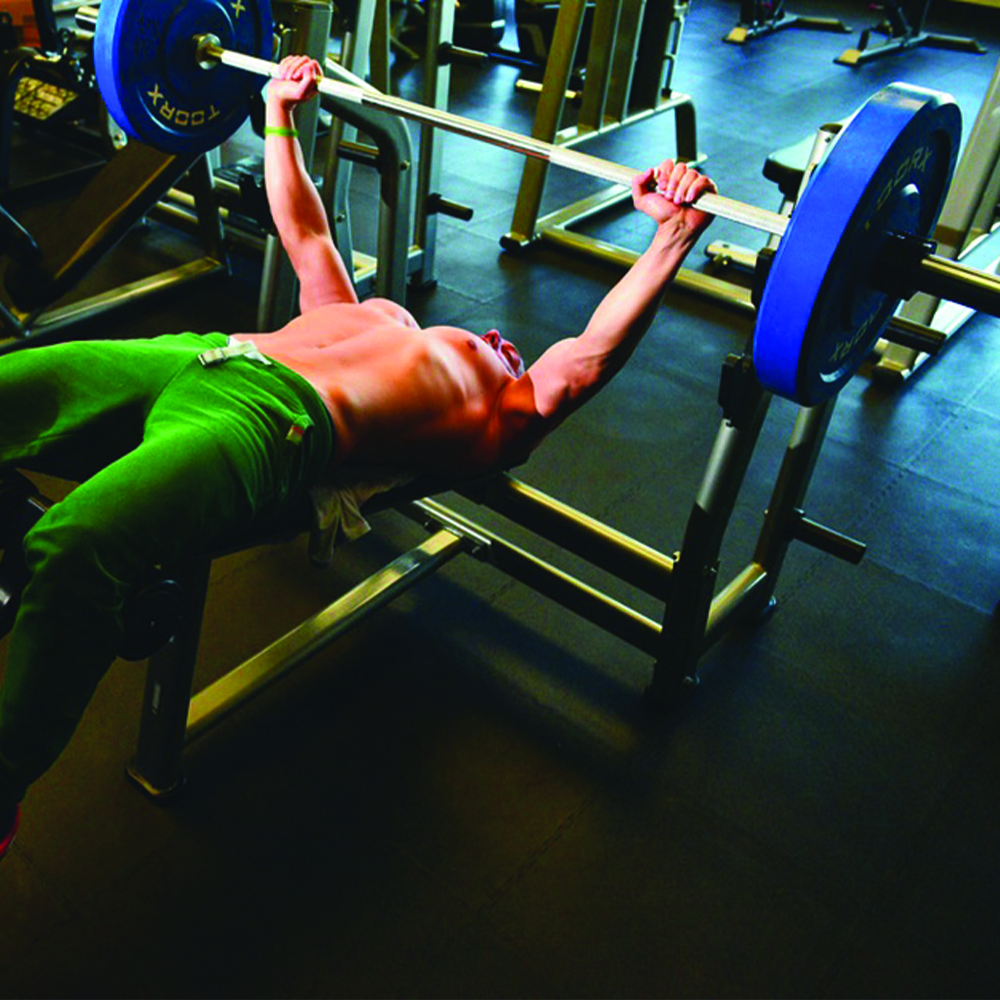 Flooring - Toorx Fine Grain Anti-trauma Recycled Rubber Flooring Without Joints H 10mm