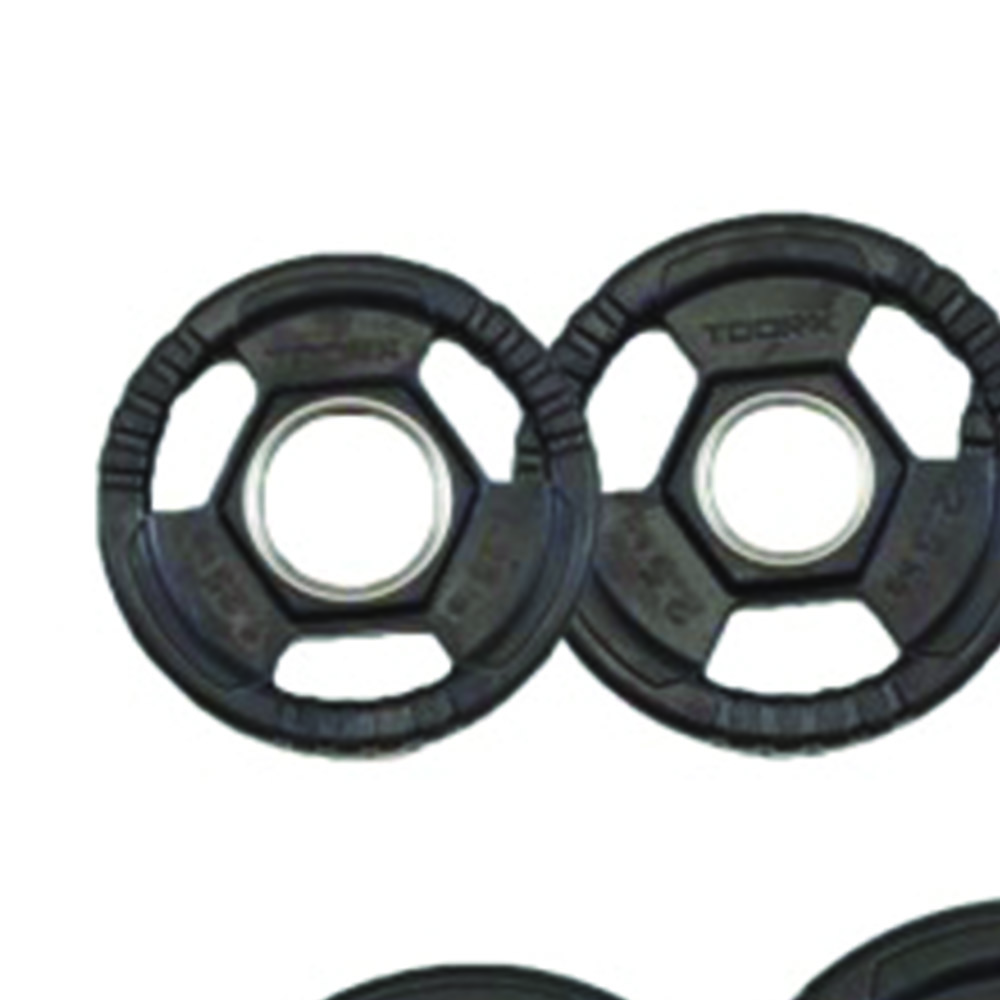 Discs - Toorx Tri Grip Rubberized Cast Iron Disc