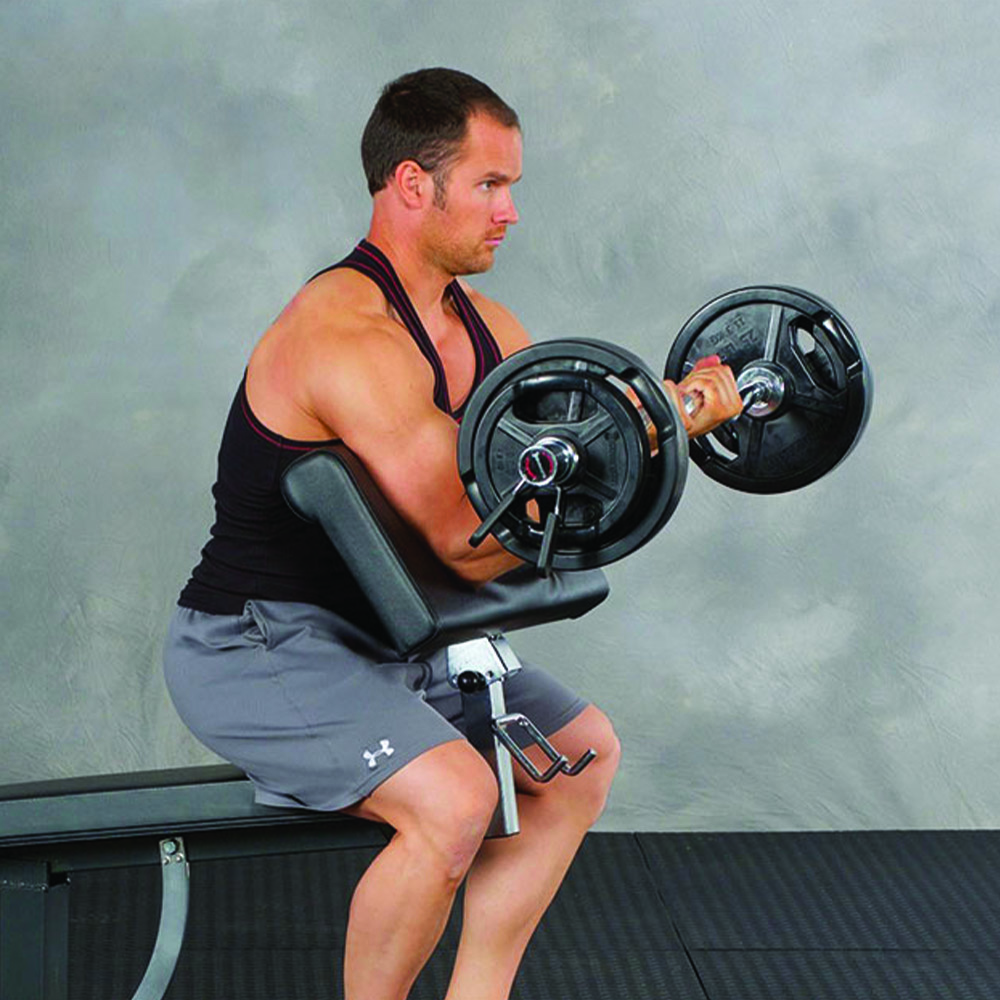 Station accessories - Ironmaster Super Gym Preacher Curl Pad Attachment Bench Accessory