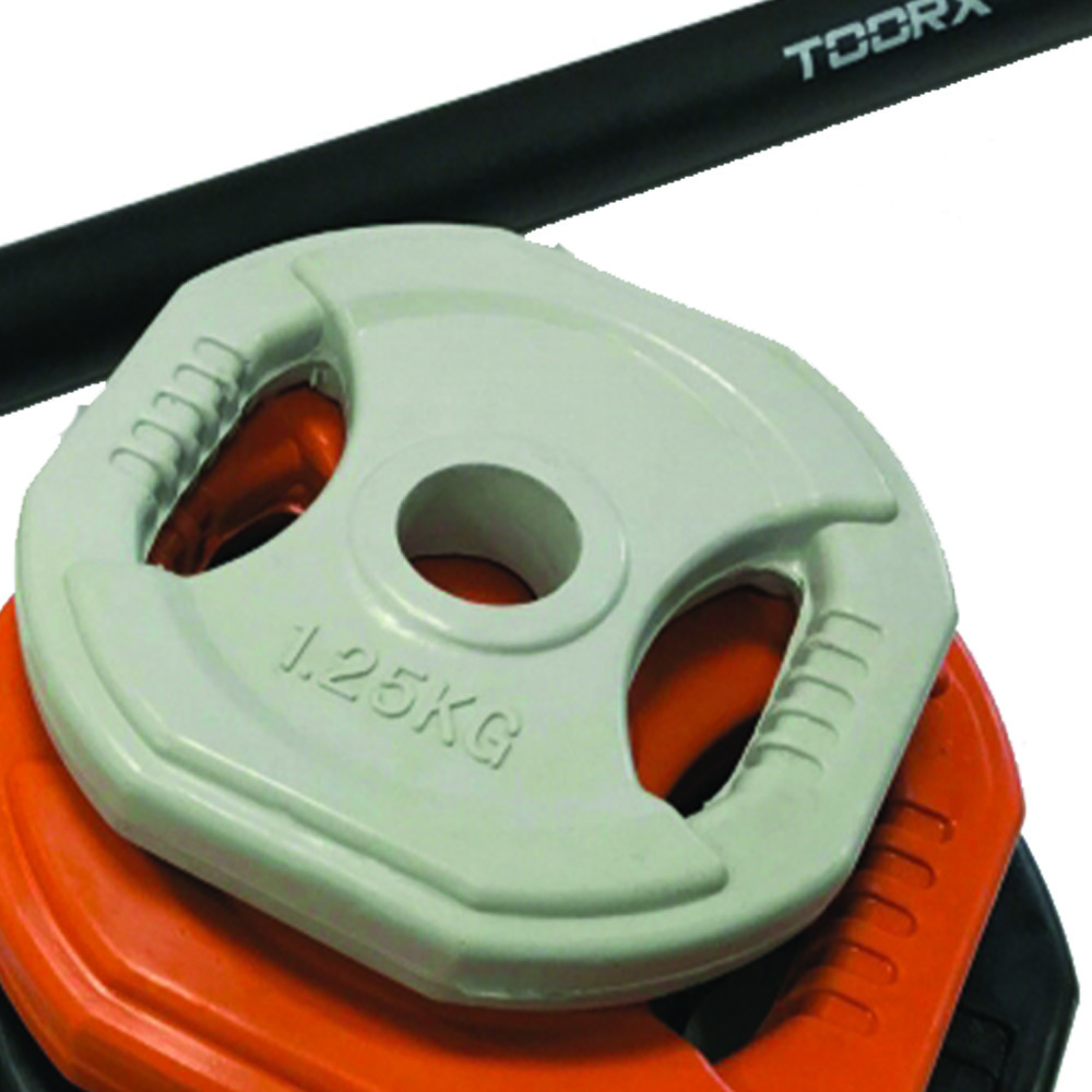 Discs - Toorx Set Of 4 5kg Discs For Body Muscle Training