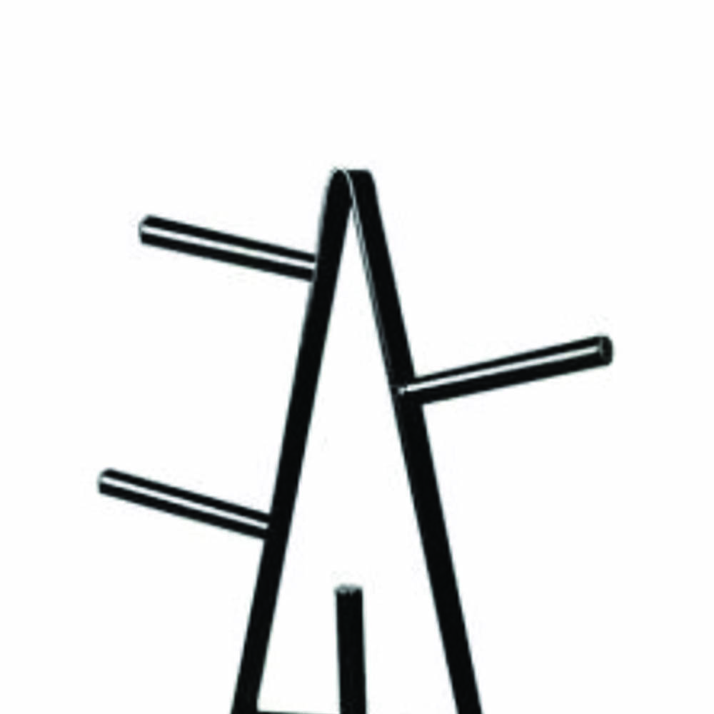 Weights Rack and Dumbbells - Toorx Cast Iron Record Rack With 25mm Diameter Hole