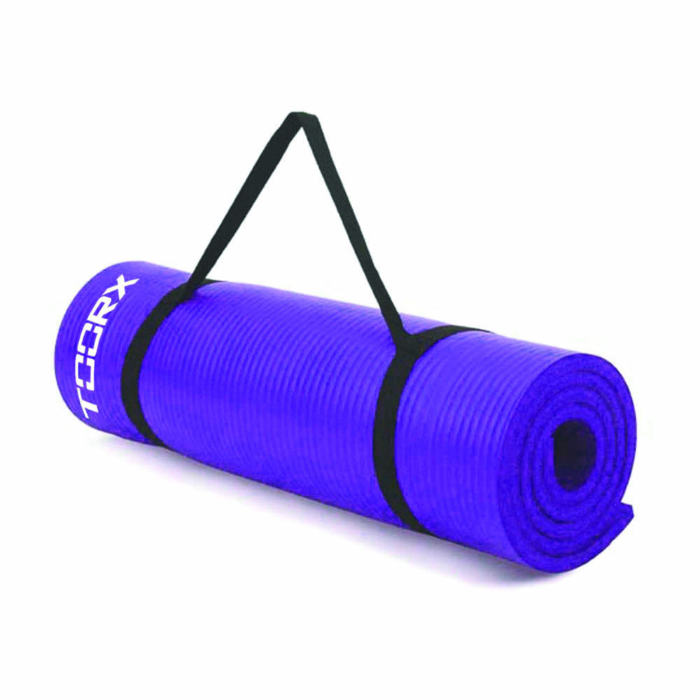 Floor mats - Toorx Fitness Mat With Purple Carrying Handle