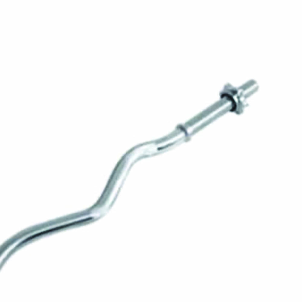 Barbells - Toorx Chrome Curl Barbell 120cm With Screw Closure