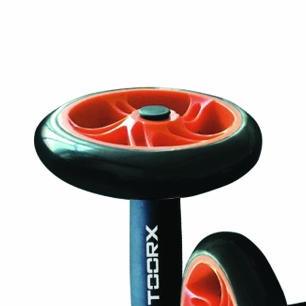 Pilates Fitness Equipment - Toorx Pair Of Dumbbells With Wheels For Abs