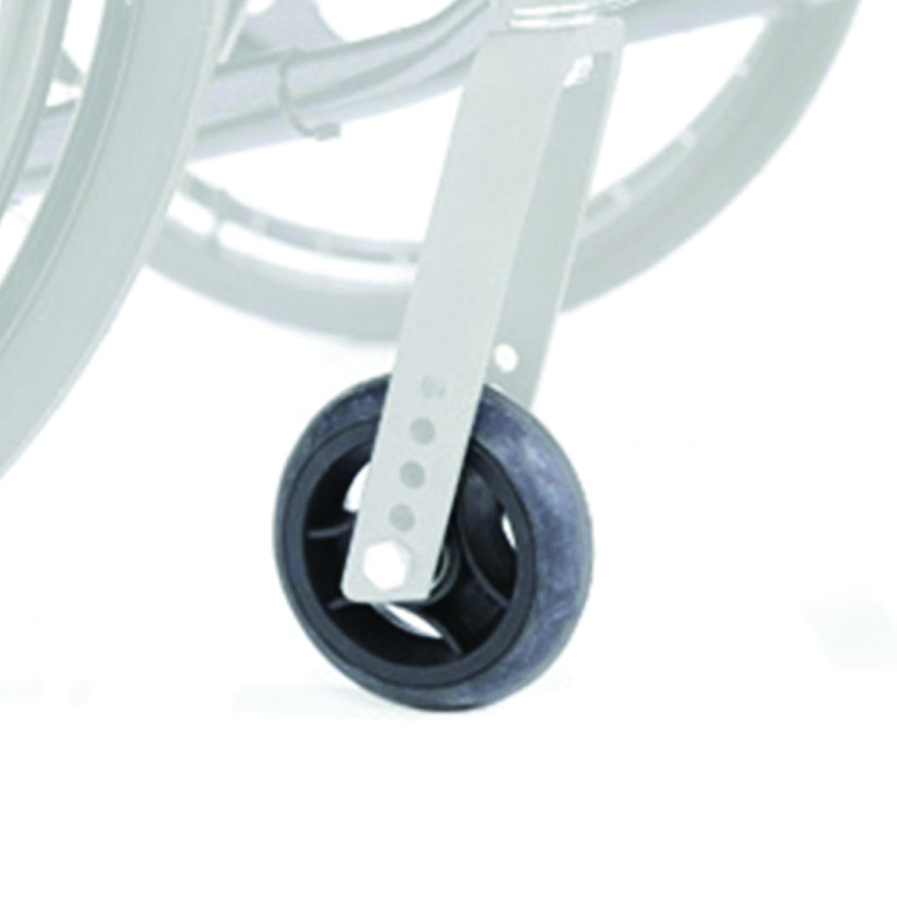 Wheelchair Accessories and Spare Parts - Ardea One Pair Of Front Wheels 10cm For Atmos Wheelchair