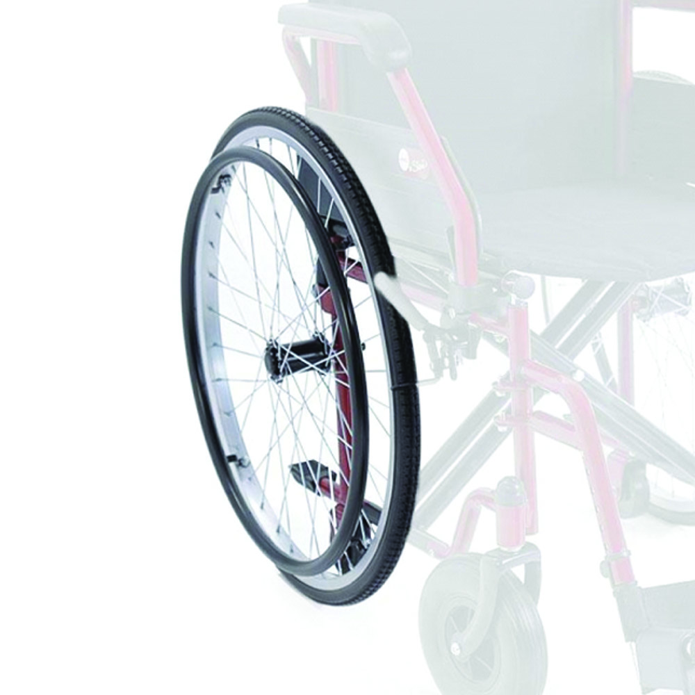 Wheelchair Accessories and Spare Parts - Ardea One Pair Of Pneumatic Wheels 60cm For Start2 Wheelchair