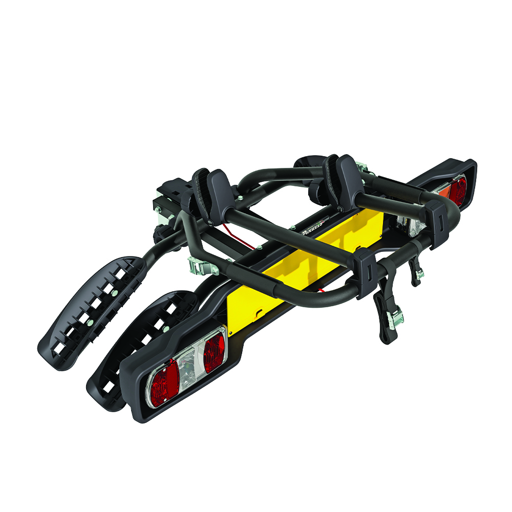 Tow hook bike rack - Peruzzo Universal Tilting Bike Rack For Siena Tow Hook For 2 Bikes