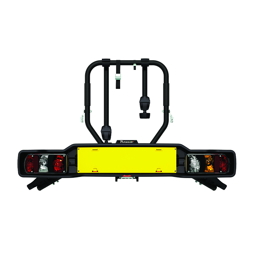 Tow hook bike rack - Peruzzo Universal Tilting Bike Rack For Siena Tow Hook For 2 Bikes