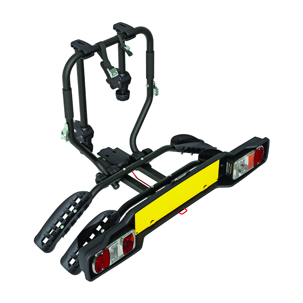 Tow hook bike rack - Peruzzo Universal Tilting Bike Rack For Siena Tow Hook For 2 Bikes